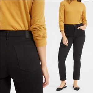 EVERLANE Cheeky High Waist Strt Bl Jeans 27 (29)